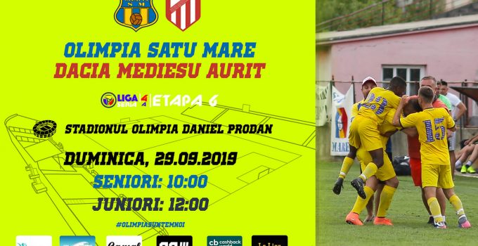 Liga a IV-a, etapa a VI-a: Olimpia Satu Mare – Dacia Medieșu Aurit